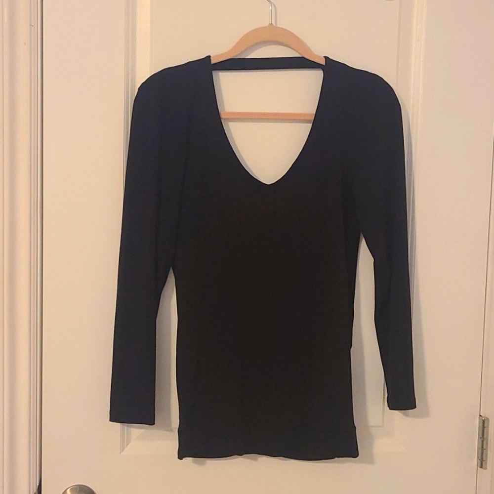 2 ways long sleeve yoga top